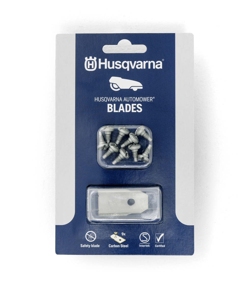 HUSQVARNA MESSENSET DUBBELE SNIJKANT 9stuks