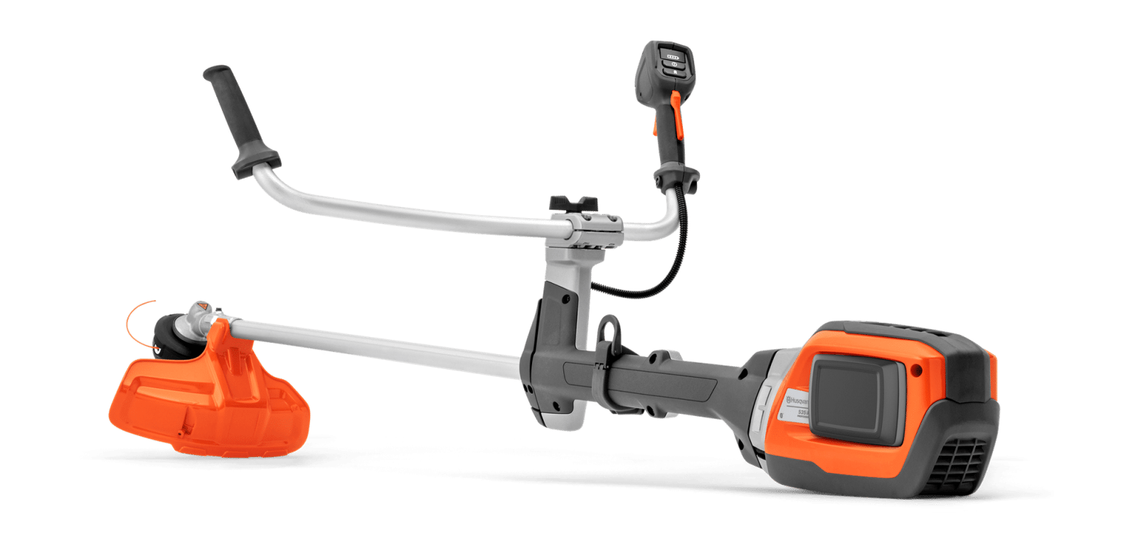 HUSQVARNA 535iRX MET MAAIMES EN TRIMMERKOP ZONDER ACCU EN LADER