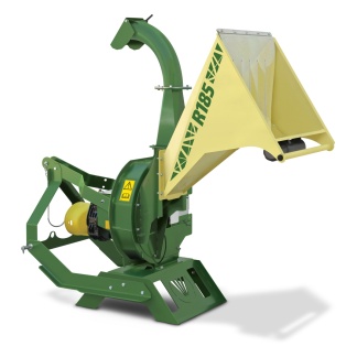 Hakselaar R185 Gedragen in driepunt