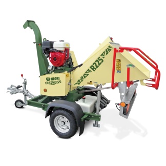 Hakselaar R225 Benzinemotor Honda GX390, no-stress, aanhangwagen