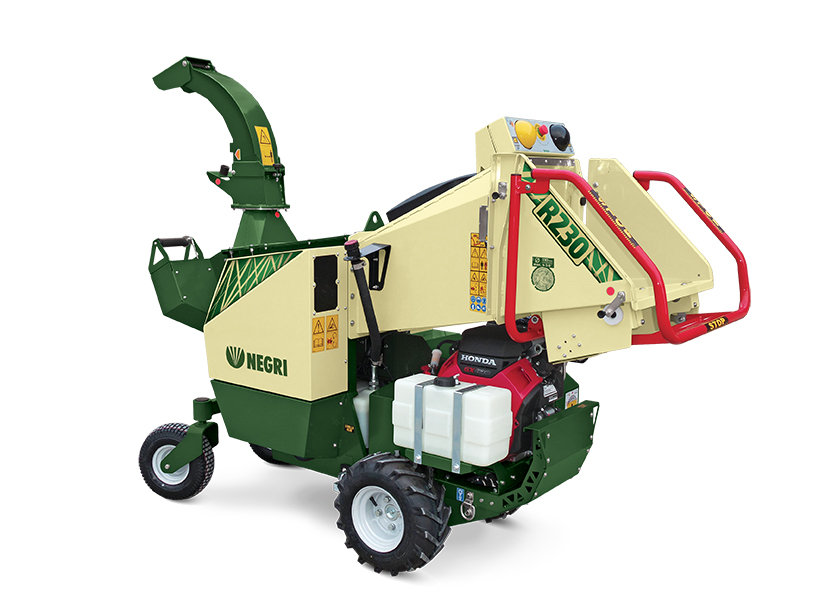 Hakselaar R230 met 21pk Honda GX630, elektrische start