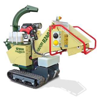 Hakselaar R240 21pk Honda GX630 benzine , rupsbanden