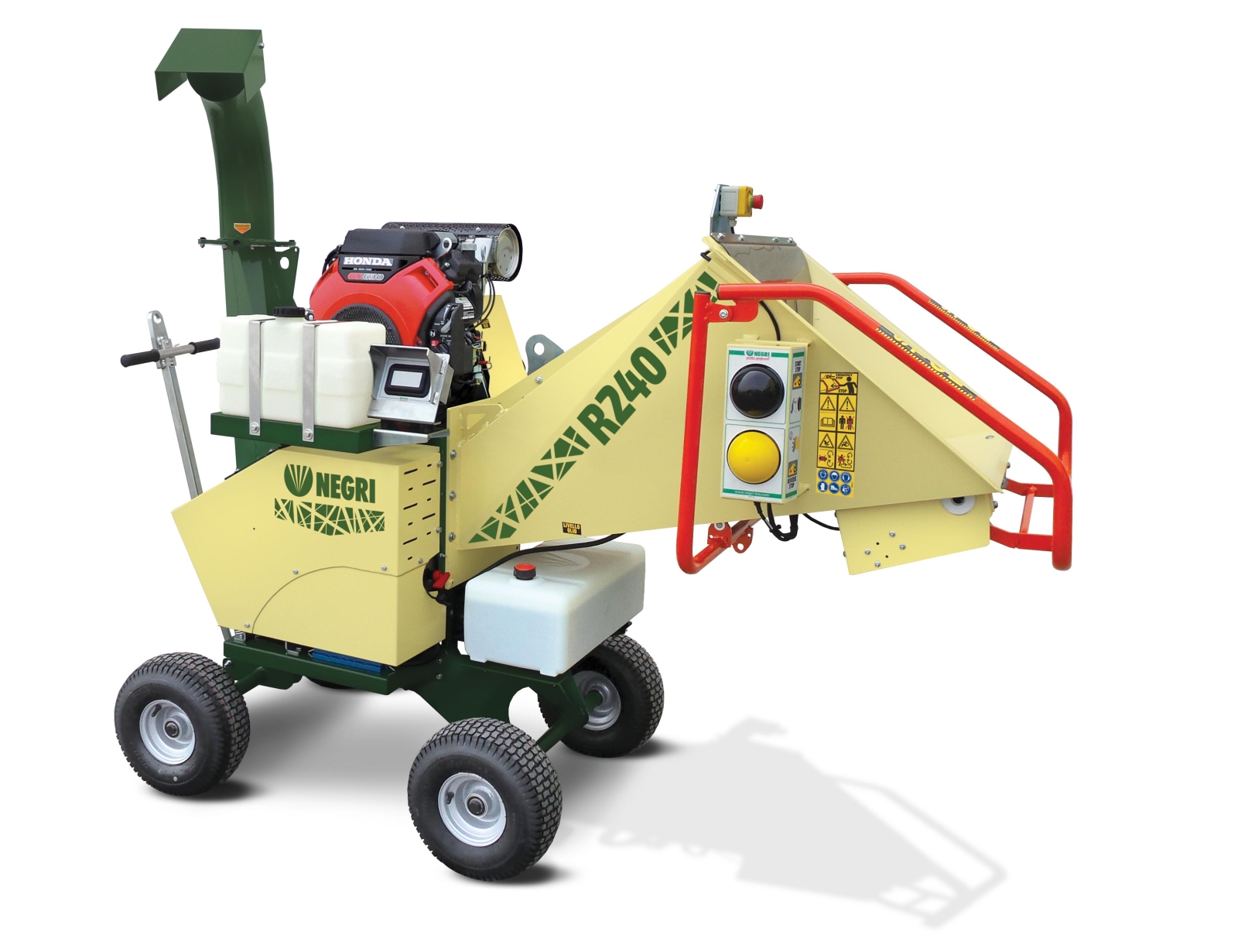 Hakselaar R240 Benzinemotor Honda GX630, no-stress, e-start