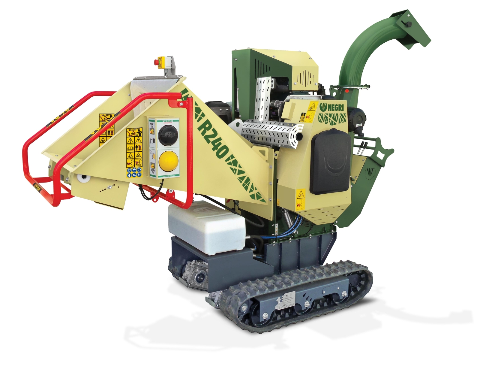 NEGRI Hakselaar R240 20pk Kubota D722, diesel, rupsbanden