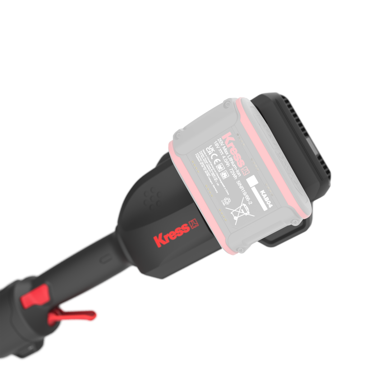 KRESS KG154E.9 40V ACCU-GRASTRIMMER – 38 CM MAAIDIAMETER – KROSSPACK – BODY ONLY