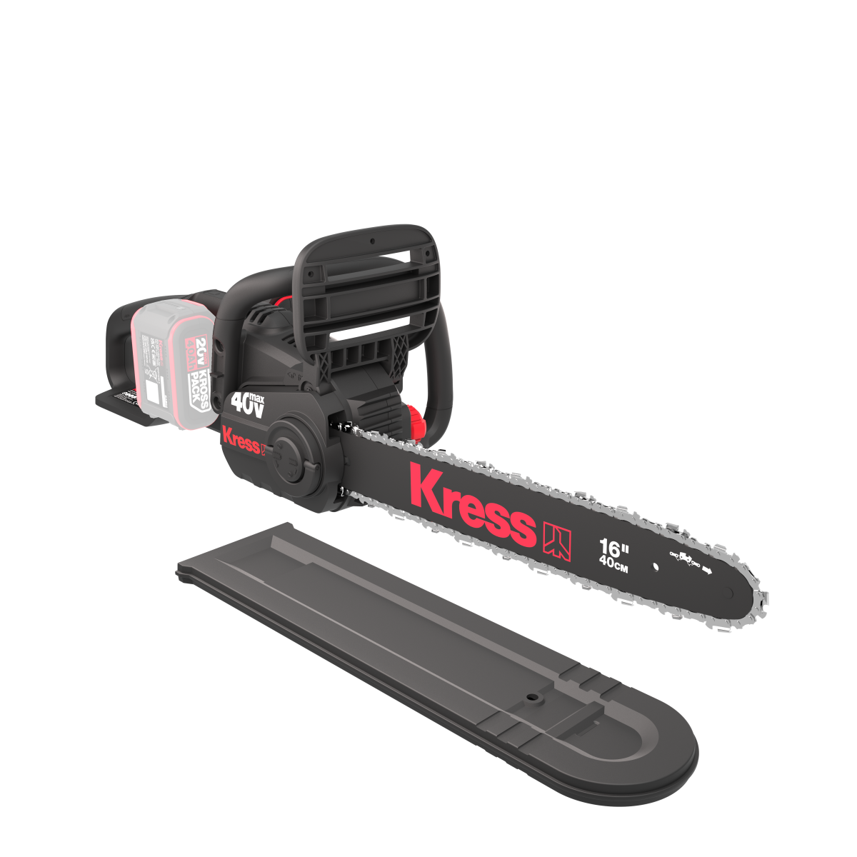 KRESS KG347.9 40V ACCU ZAAG – 40 CM BLAD – 18 M/S KETTINGSNELHEID – KROSSPACK – BODY ONLY