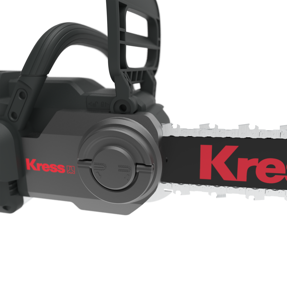 KRESS KG367E.9 60V PROFESSIONELE ACCU-KETTINGZAAG – 2,5 KW (50 CC EQUIVALENT) – 35 CM BLAD – BODY ONLY
