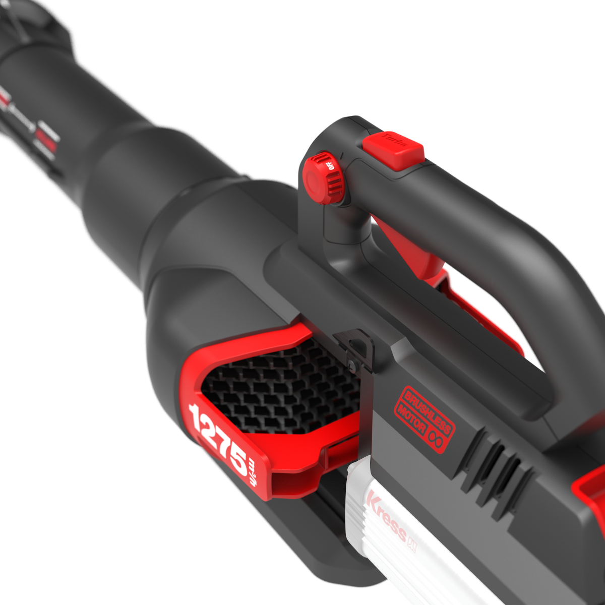 KRESS KG560E.9 60V PROFESSIONELE ACCU-BLADBLAZER – 18 N BLAASKRACHT – BODY ONLY (ZONDER ACCU & LADER)