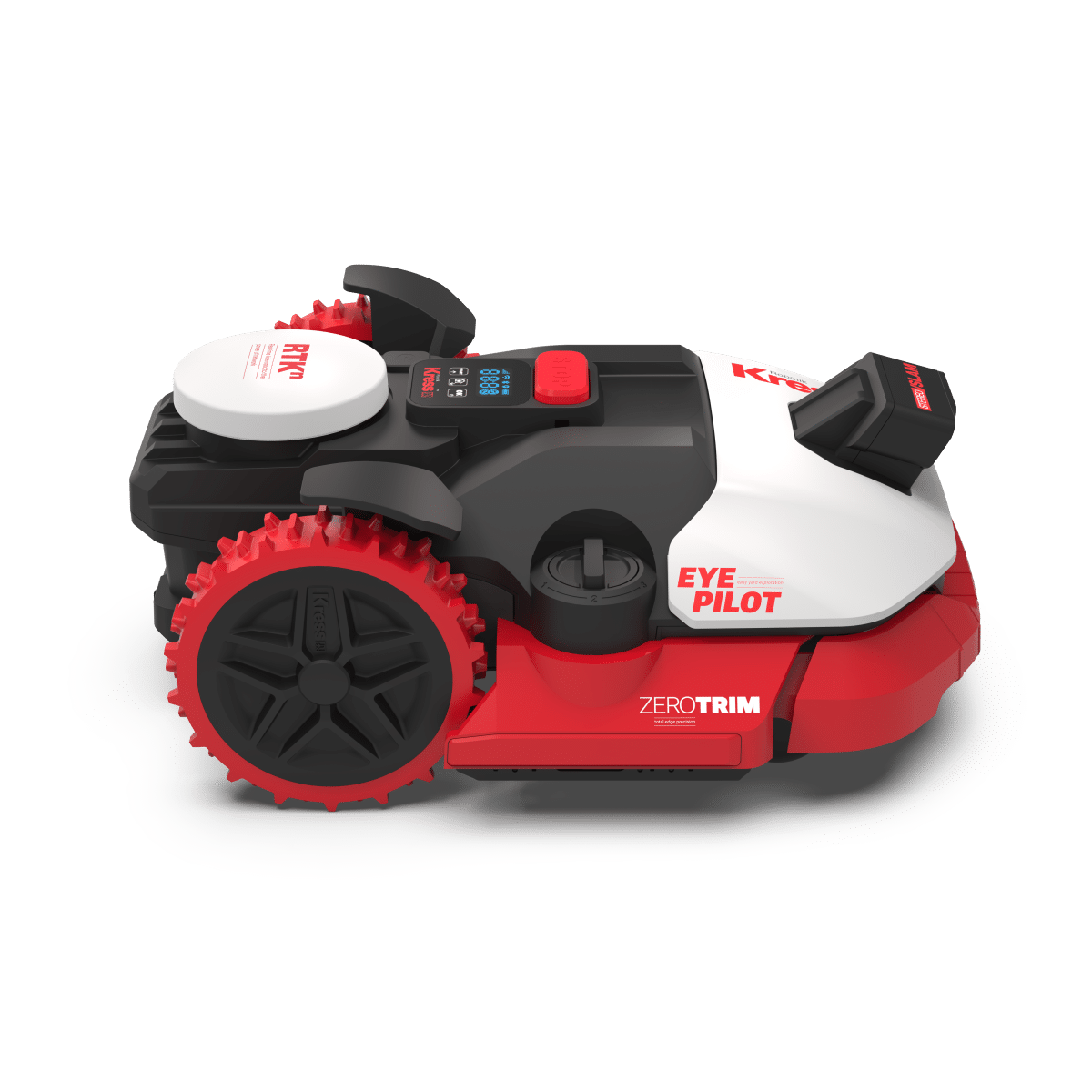 KRESS KR271E DRAADLOZE ROBOTMAAIER MET CAMERA 1500M² MET ZEROTRIM TECHNOLOGIE