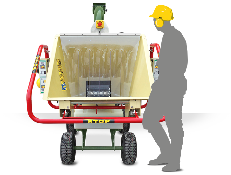 NEGRI Hakselaar R240 13pk Honda GX390 aanhanger