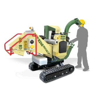 NEGRI Hakselaar R240 13pk Honda GX390 Benzine, rupsbanden